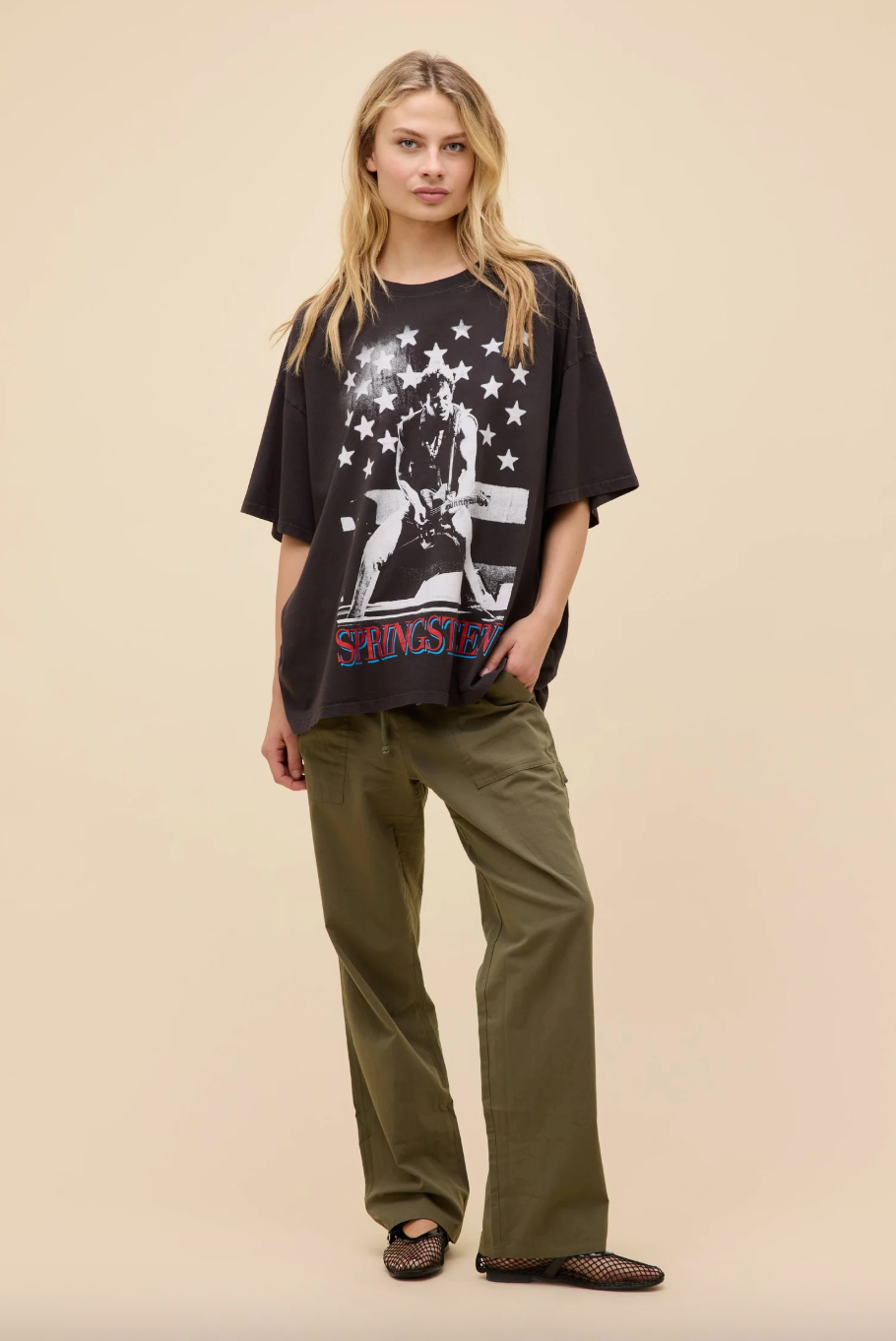 bruce springsteen rockin america merch tee