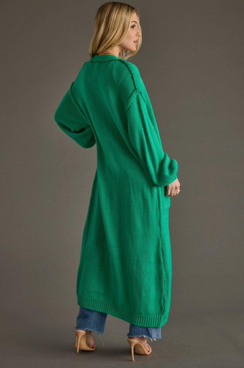landi longline cardigan