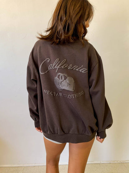 locket graphic sweatshirt