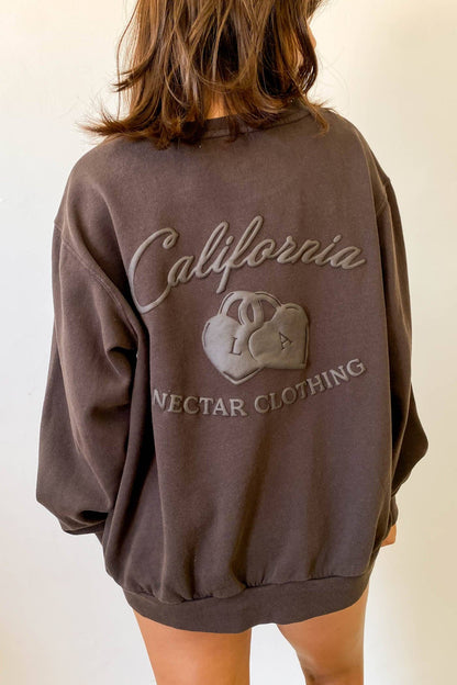 locket graphic sweatshirt