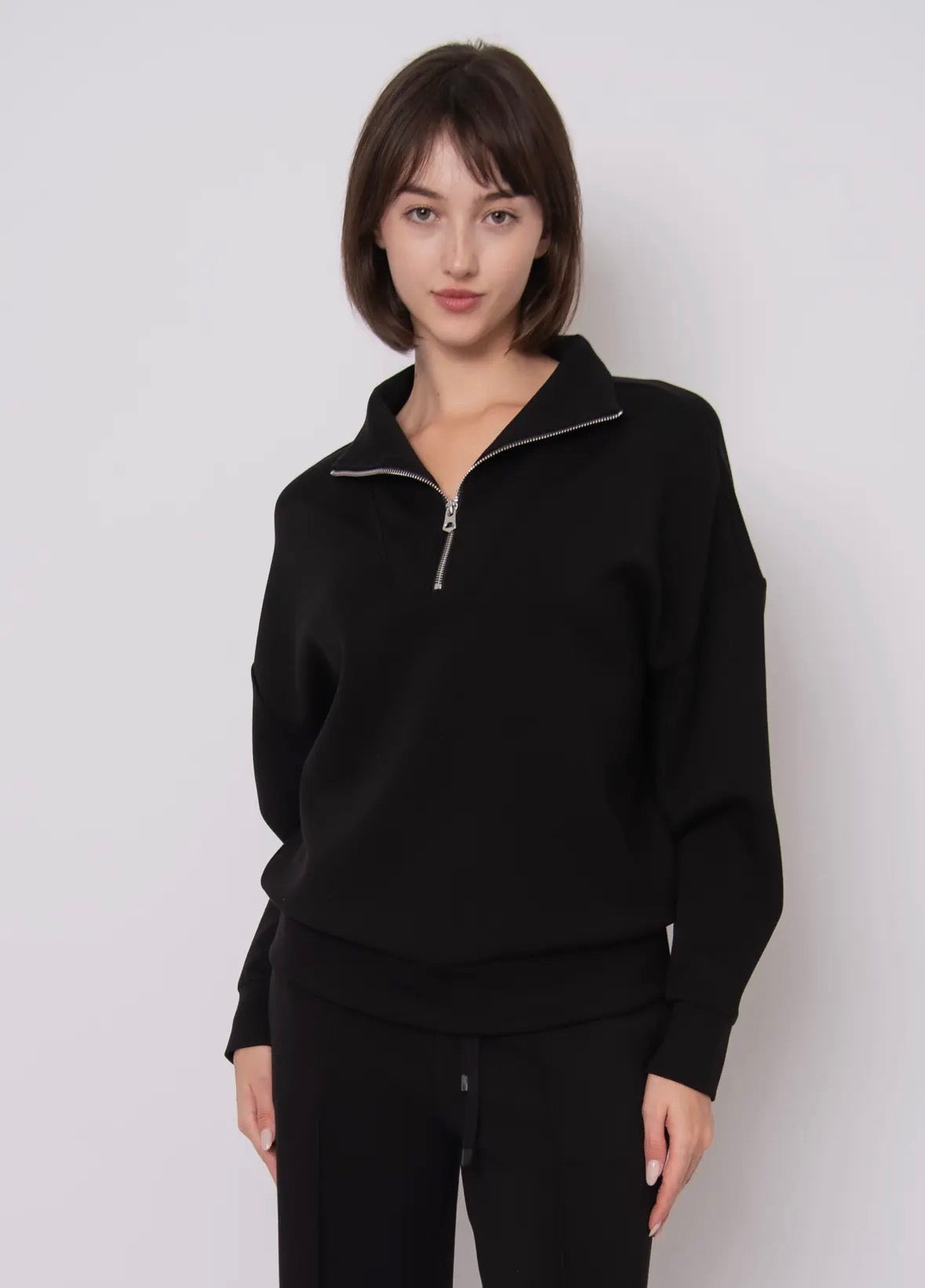 seanni half zip sweatshirt