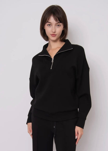 seanni half zip sweatshirt