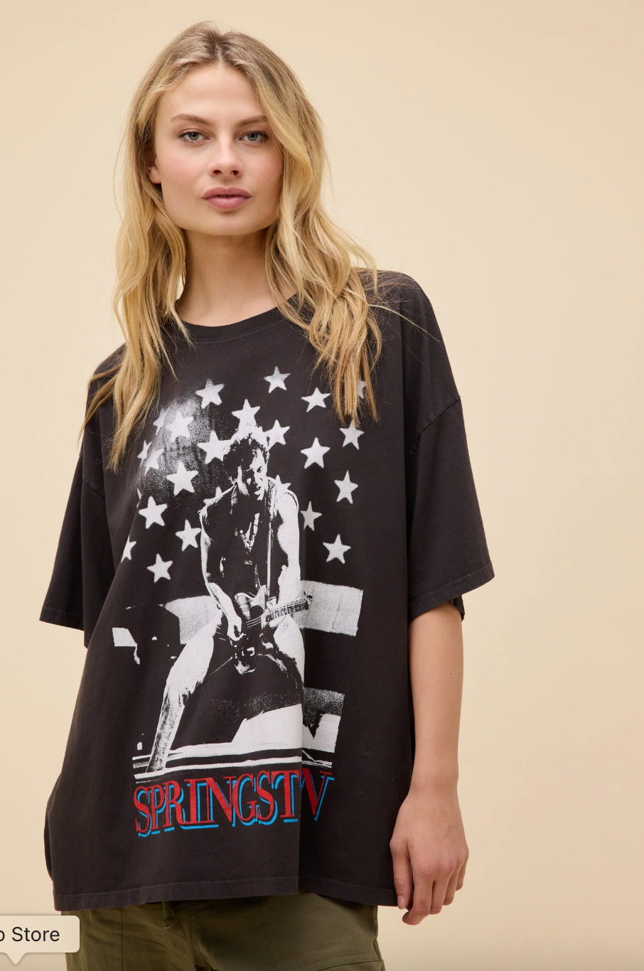 bruce springsteen rockin america merch tee