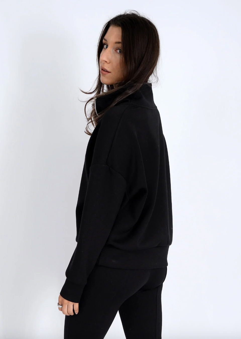 seanni half zip sweatshirt