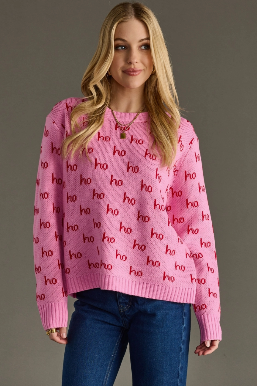 hehehe hohoho sweater