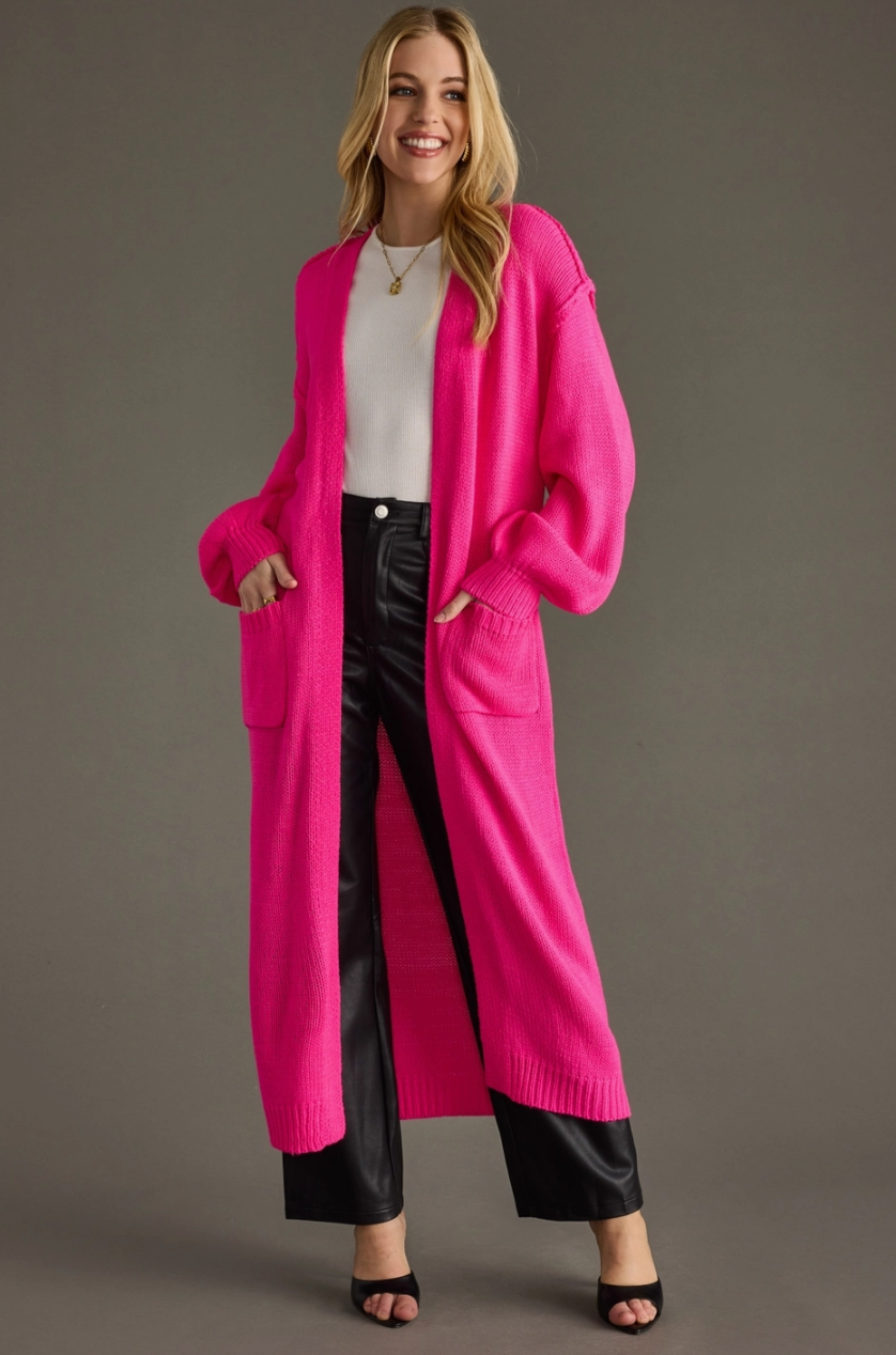 landi longline cardigan