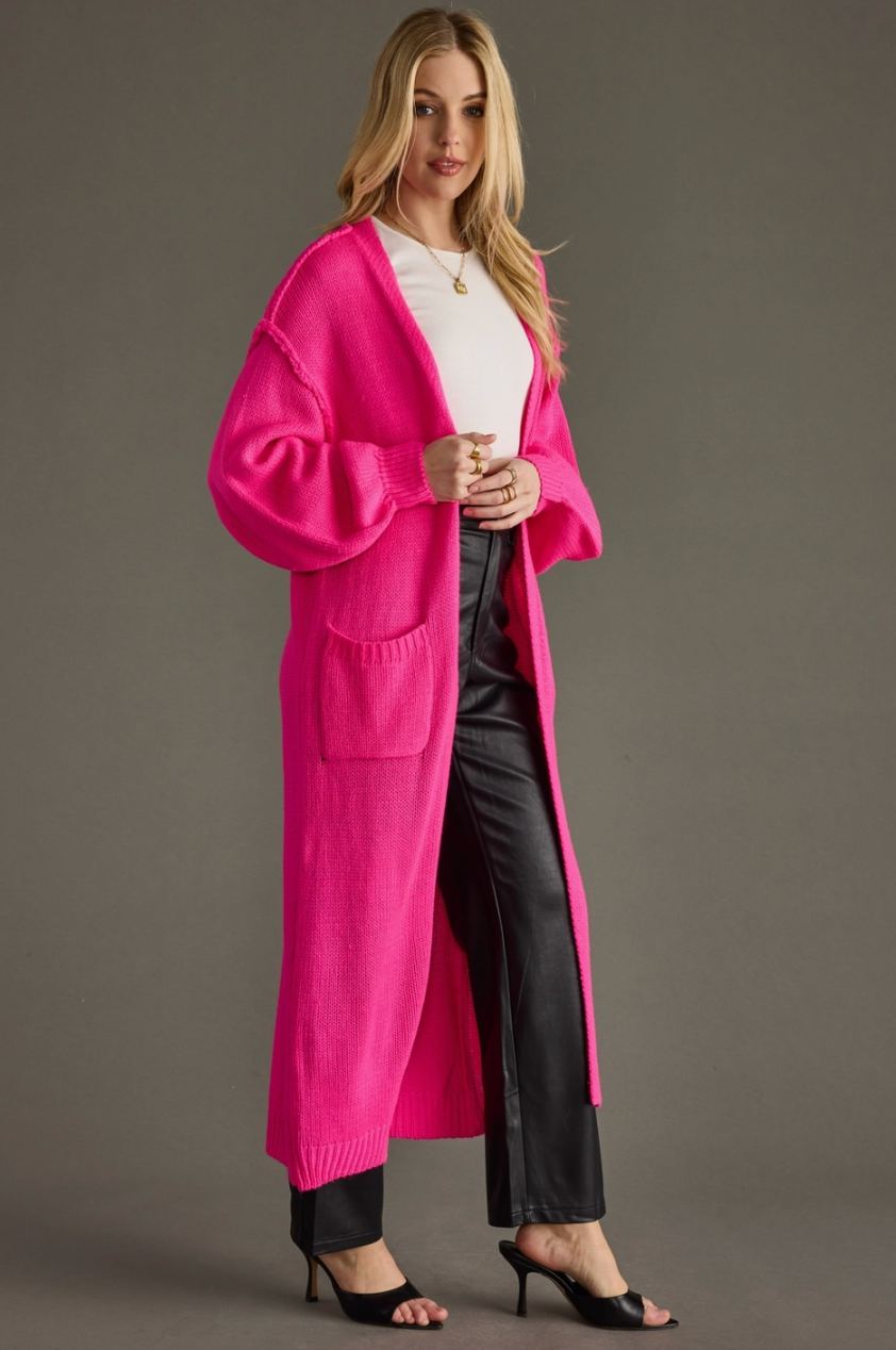 landi longline cardigan