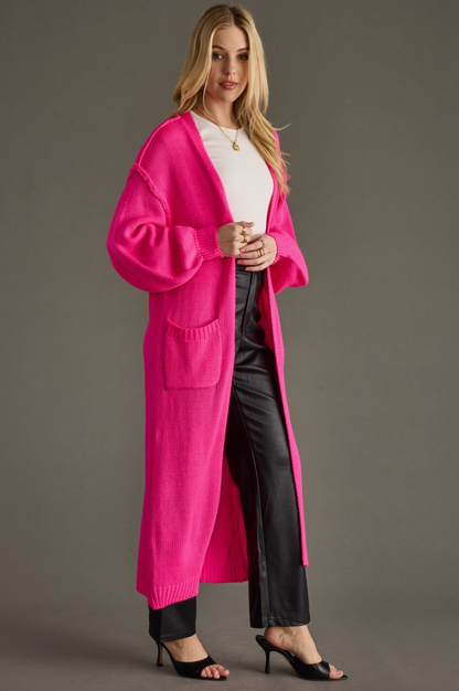 landi longline cardigan