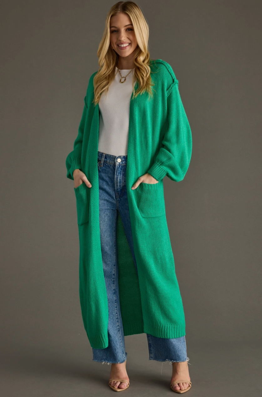 landi longline cardigan
