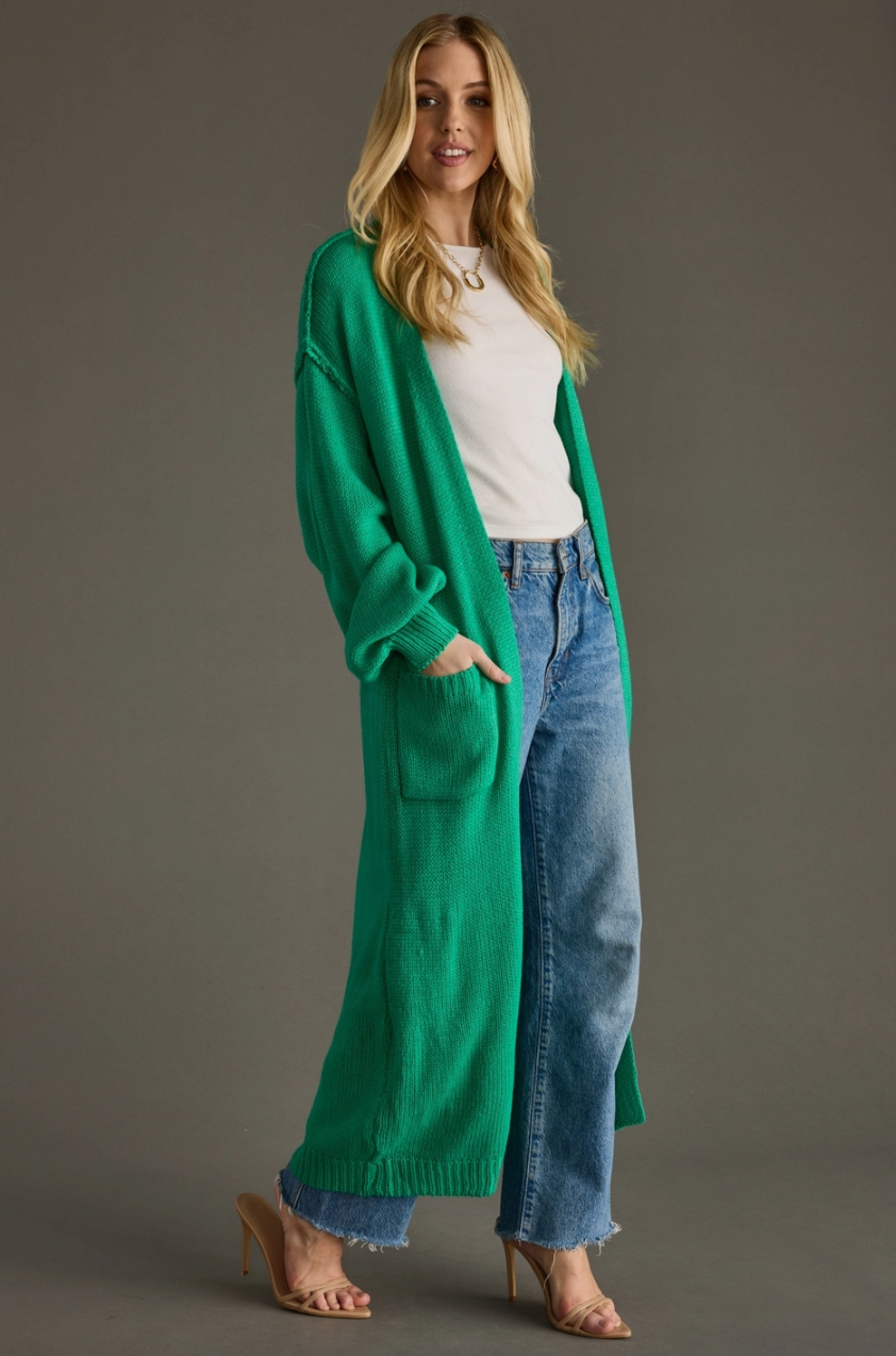 landi longline cardigan