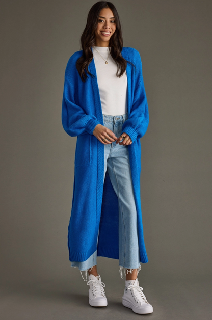 landi longline cardigan