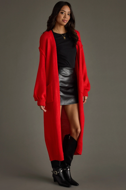 landi longline cardigan
